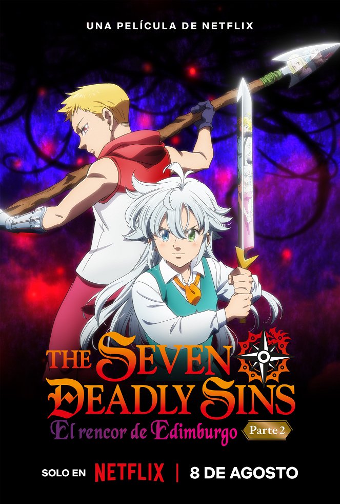 The Seven Deadly Sins: El rencor de Edimburgo - Parte 2 - Carteles