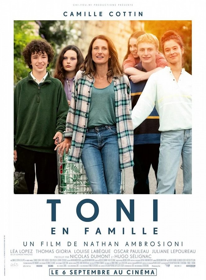 Toni, en famille - Plakáty