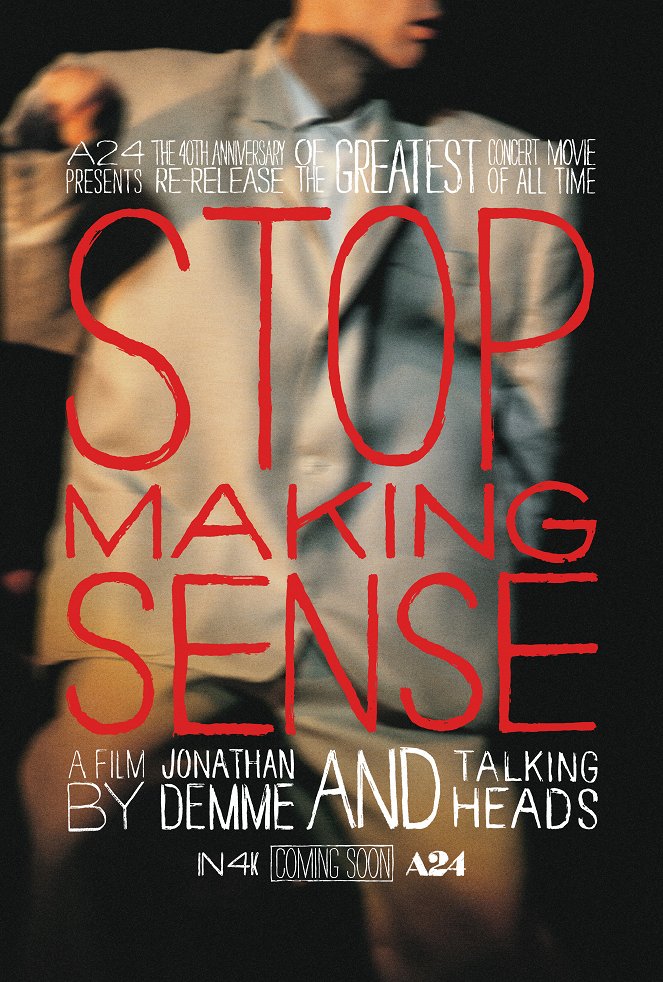 Stop Making Sense - Cartazes