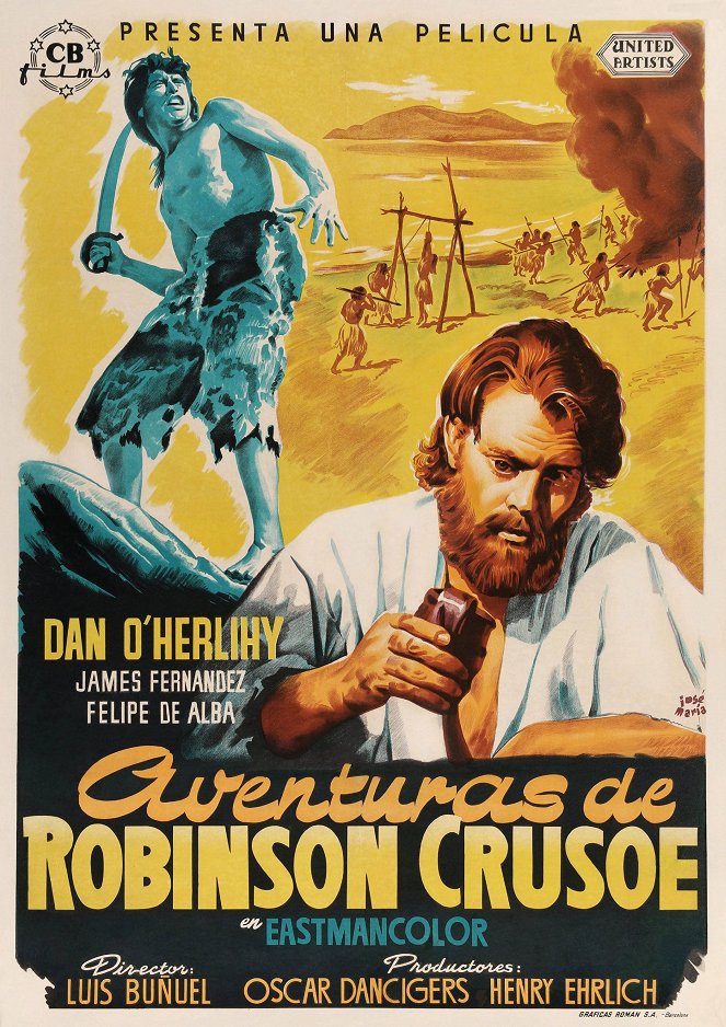 Aventuras de Robinsón Crusoe - Carteles