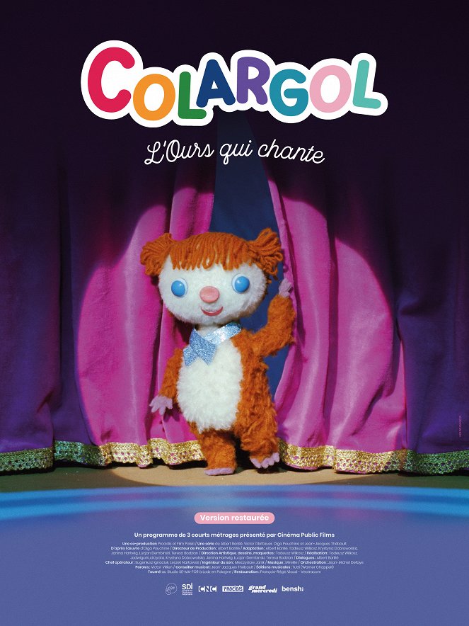 Colargol, l'ours qui chante - Plakate