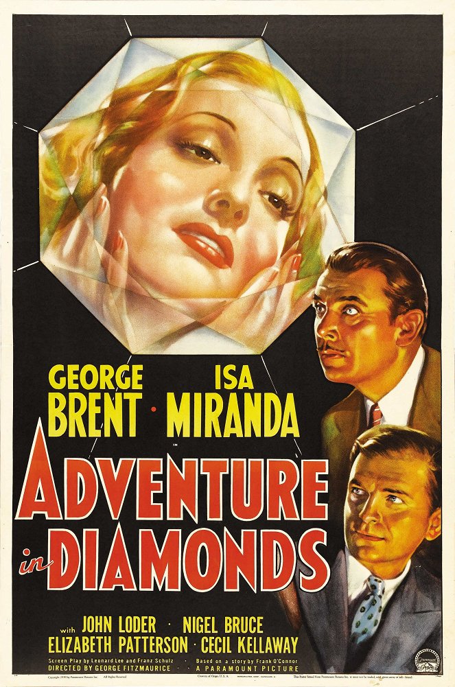 Adventure in Diamonds - Affiches