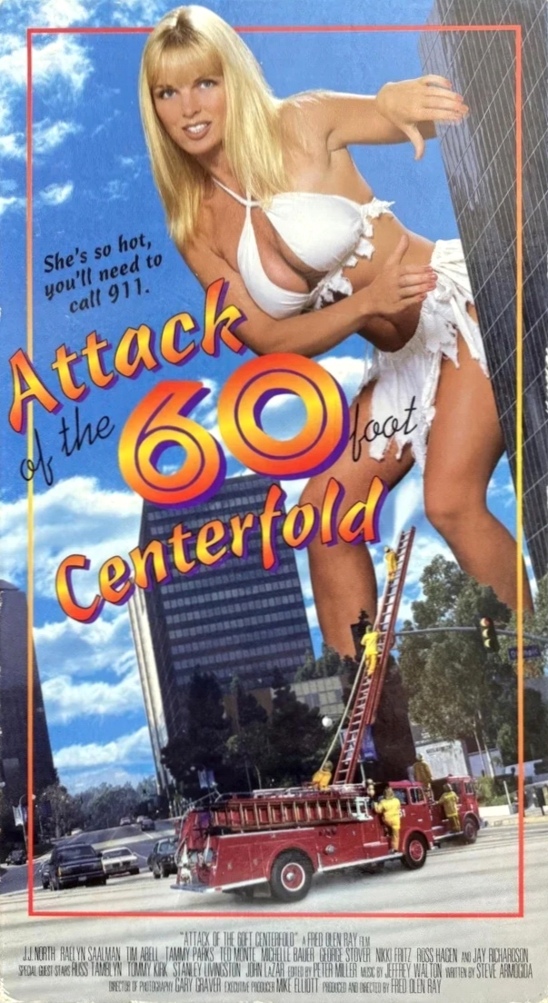 Attack of the 60 Foot Centerfold - Plakaty
