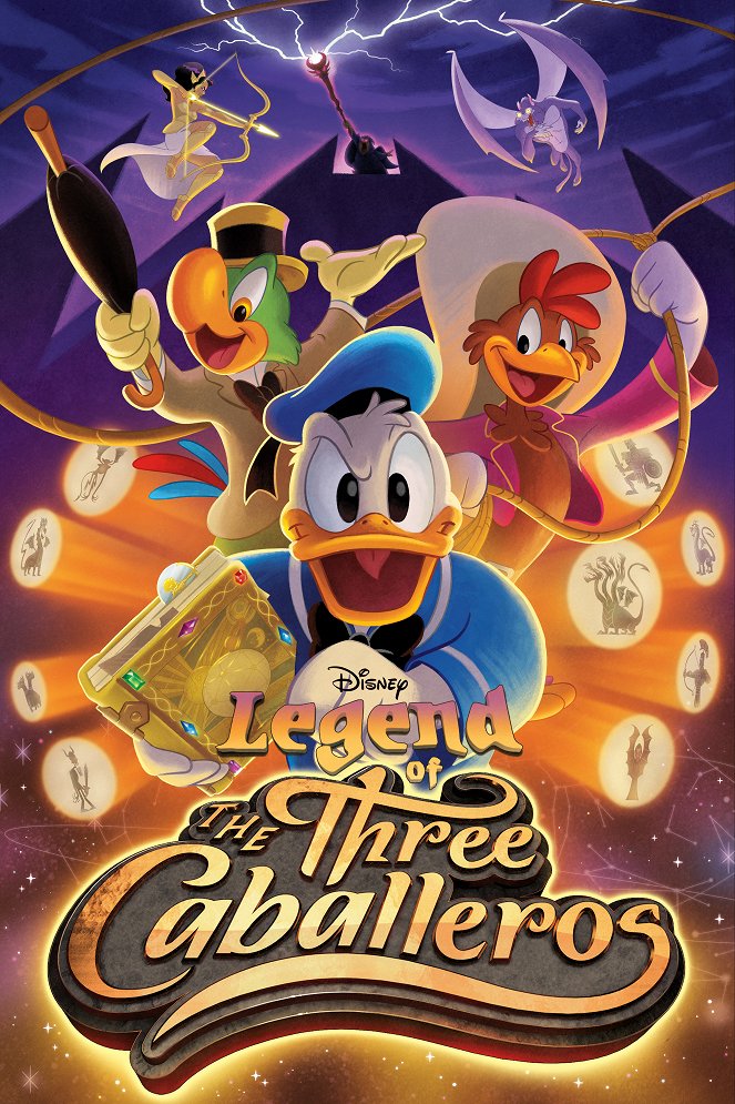 Legend of the Three Caballeros - Cartazes