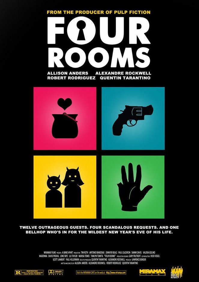 Four Rooms - Carteles