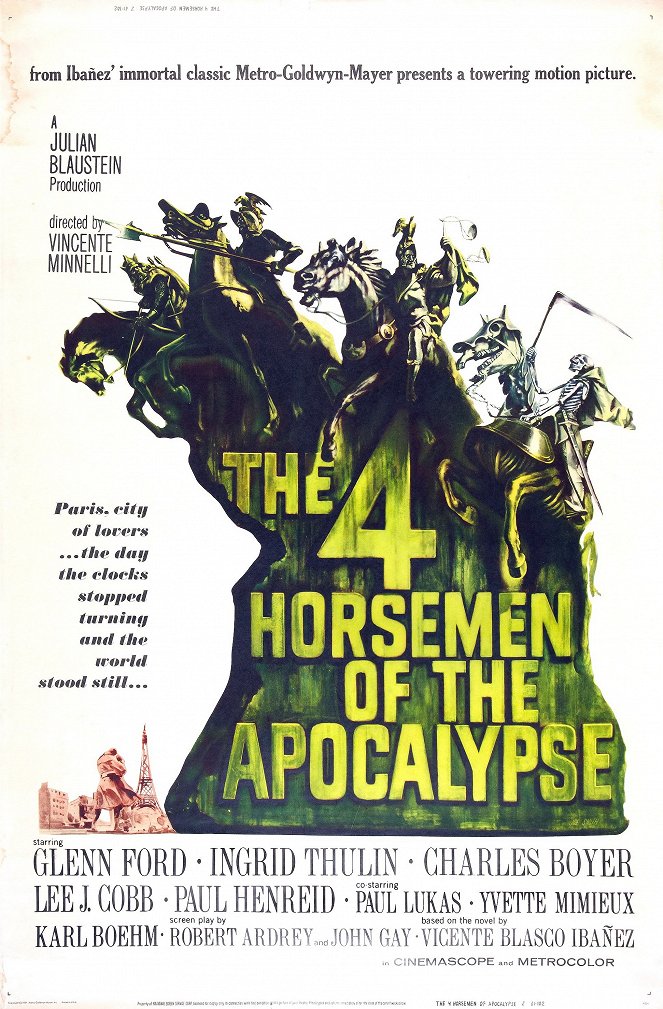 The Four Horsemen of the Apocalypse - Cartazes