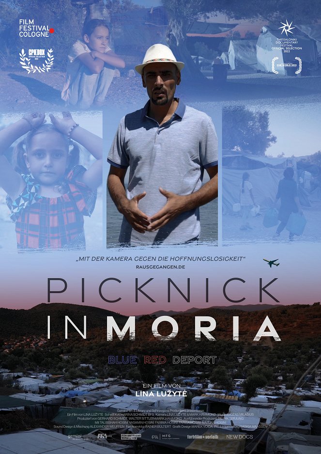 Picknick in Moria - Blue Red Deport - Cartazes