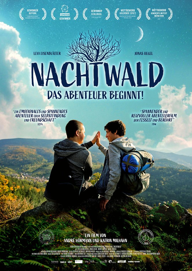 Nachtwald - Das Abenteuer beginnt! - Plakátok