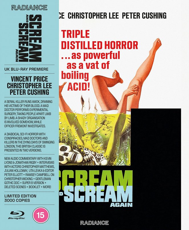 Scream and Scream Again - Plakátok