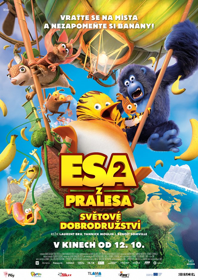 Esa z pralesa 2: Světové dobrodružství - Plakáty