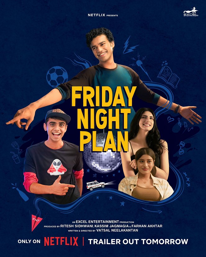 Friday Night Plan - Plakate