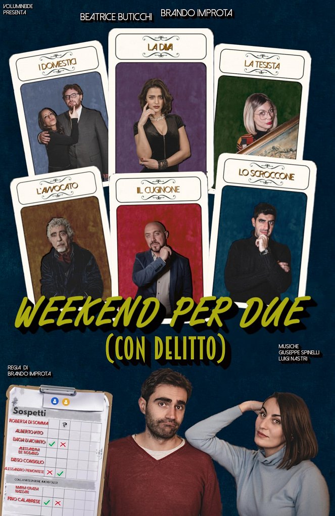 Weekend per due (con delitto) - Affiches