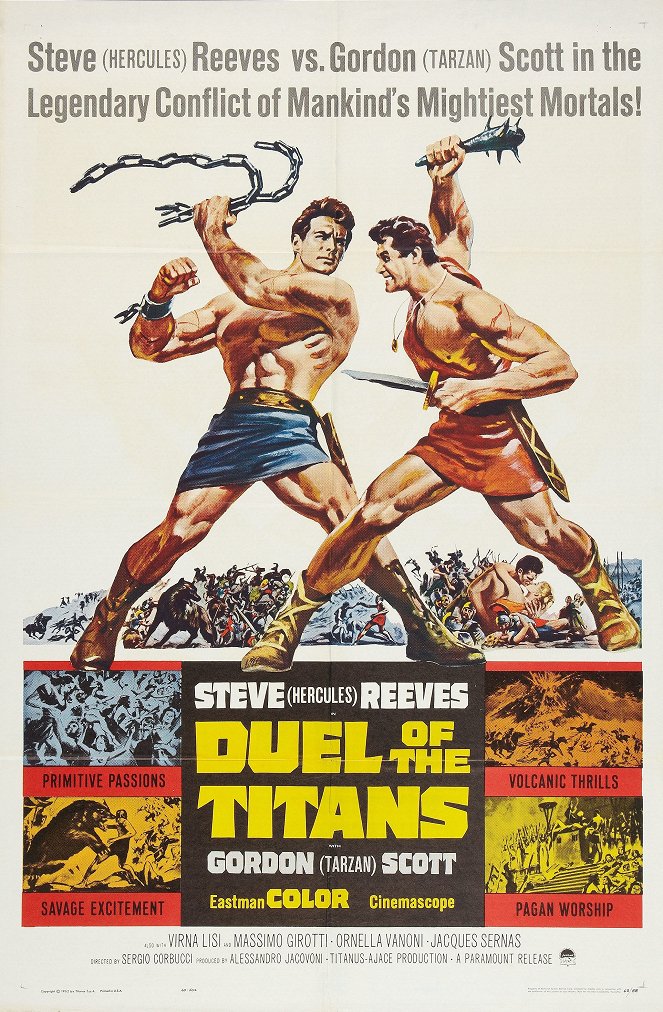 Duel of the Titans - Posters