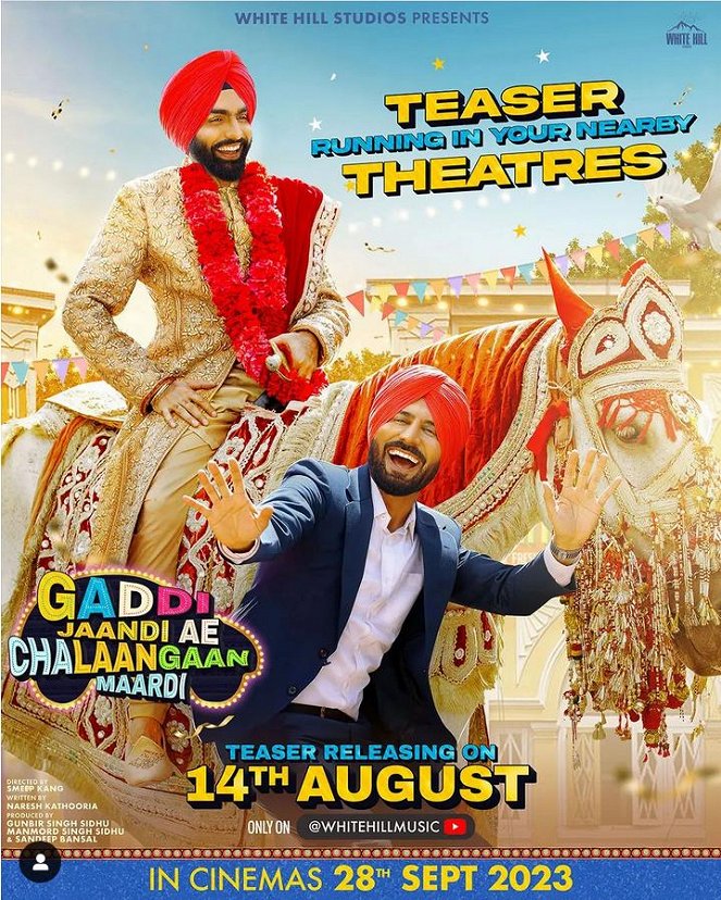 Gaddi Jaandi Ae Chalaangaan Maardi - Affiches