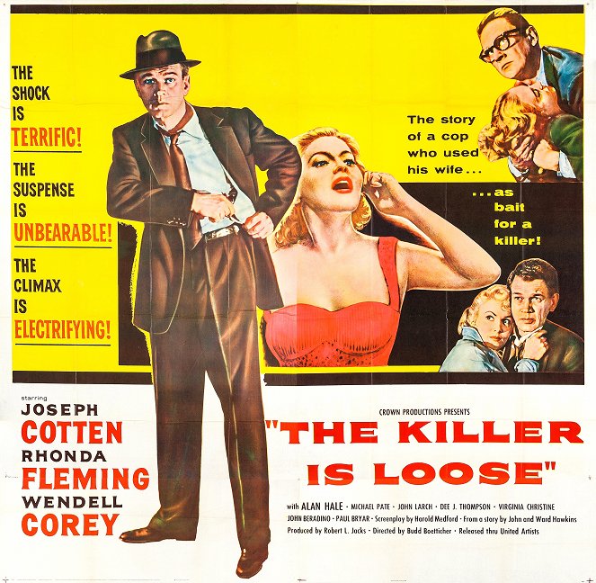 The Killer Is Loose - Plakate