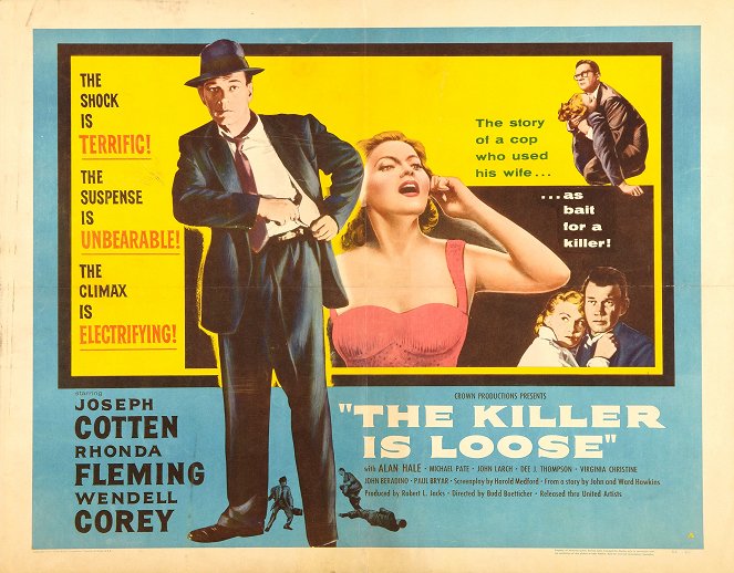 The Killer Is Loose - Posters