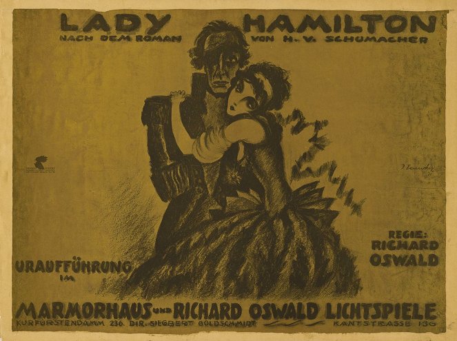 Lady Hamilton - Affiches