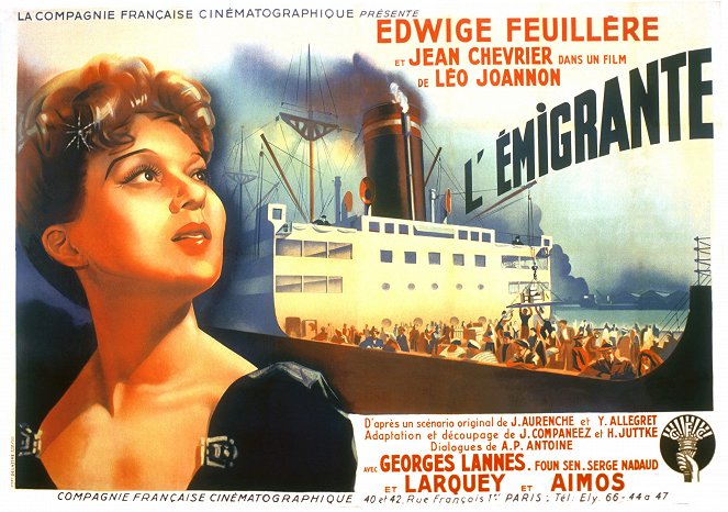 L’Émigrante - Affiches