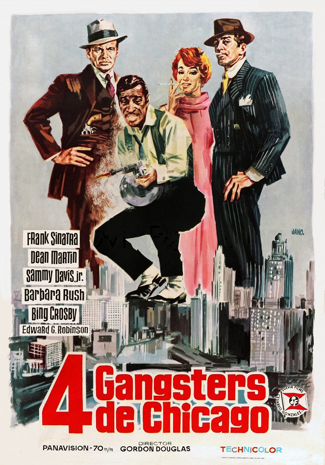 4 gángsters de Chicago - Carteles