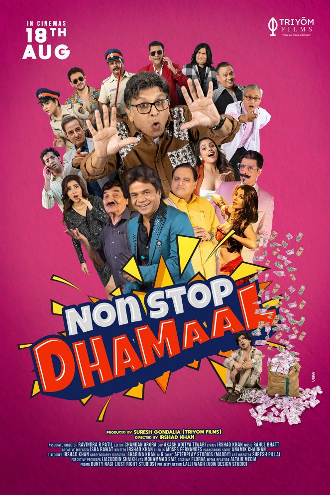 Non Stop Dhamaal - Plagáty