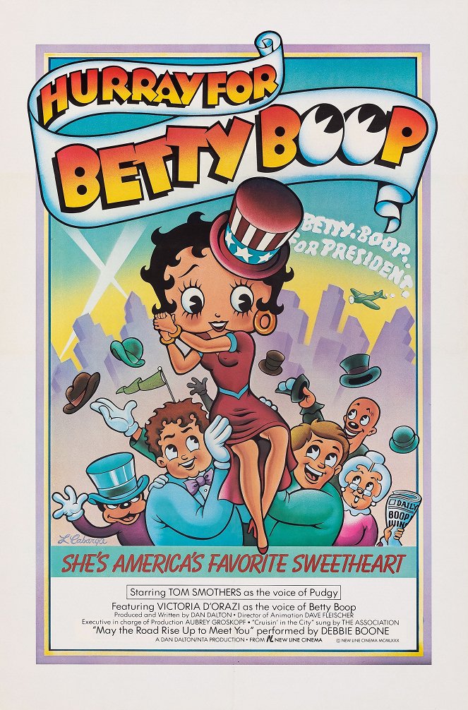 Betty Boop for President - Plakate