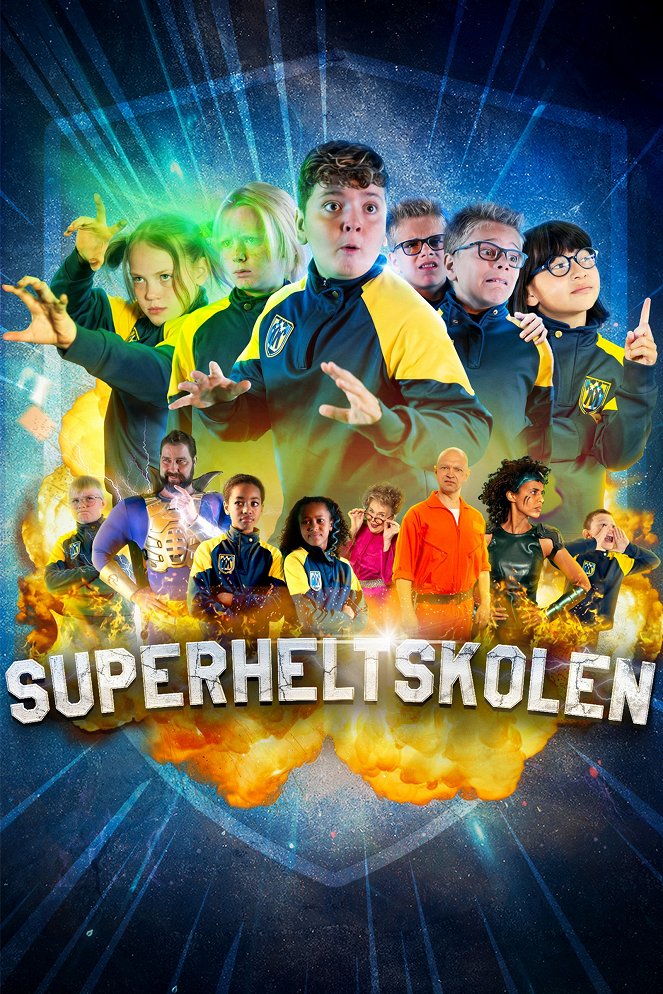 Superheltskolen - Superheltskolen - Season 1 - Plakátok