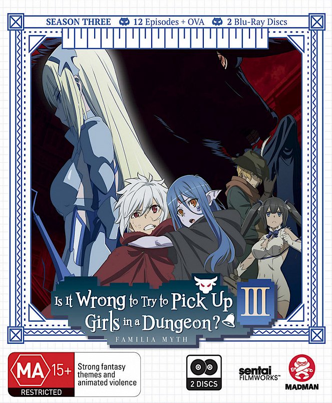 Is It Wrong to Try to Pick Up Girls in a Dungeon? - Is It Wrong to Try to Pick Up Girls in a Dungeon? - Familia Myth III - Posters