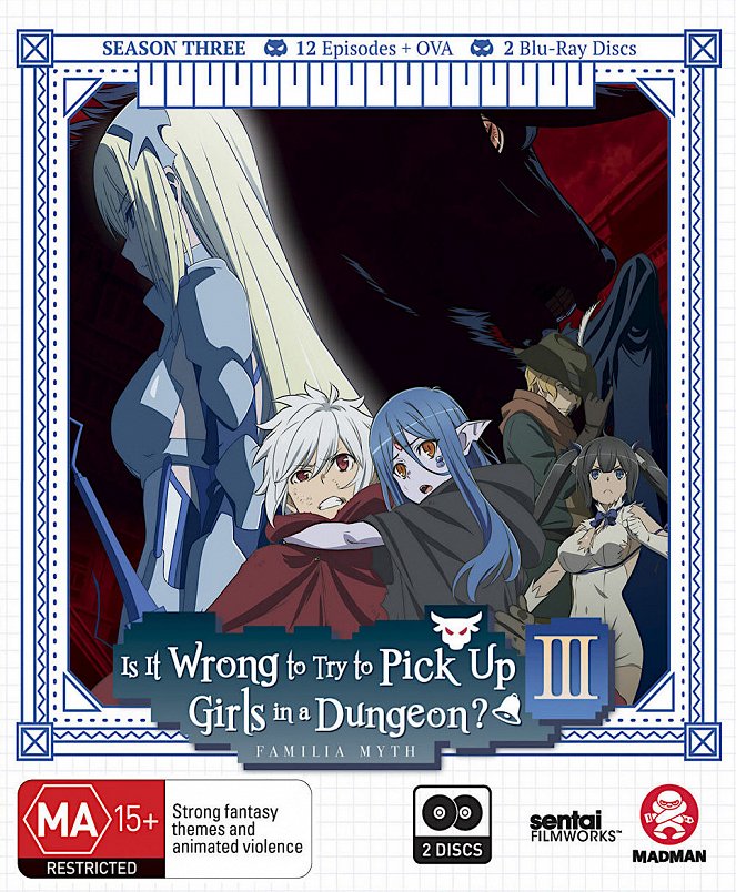 Is It Wrong to Try to Pick Up Girls in a Dungeon? - Familia Myth III - Posters