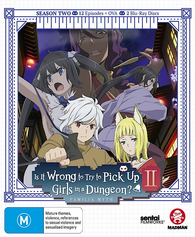 Is It Wrong to Try to Pick Up Girls in a Dungeon? - Is It Wrong to Try to Pick Up Girls in a Dungeon? - Familia Myth II - Posters