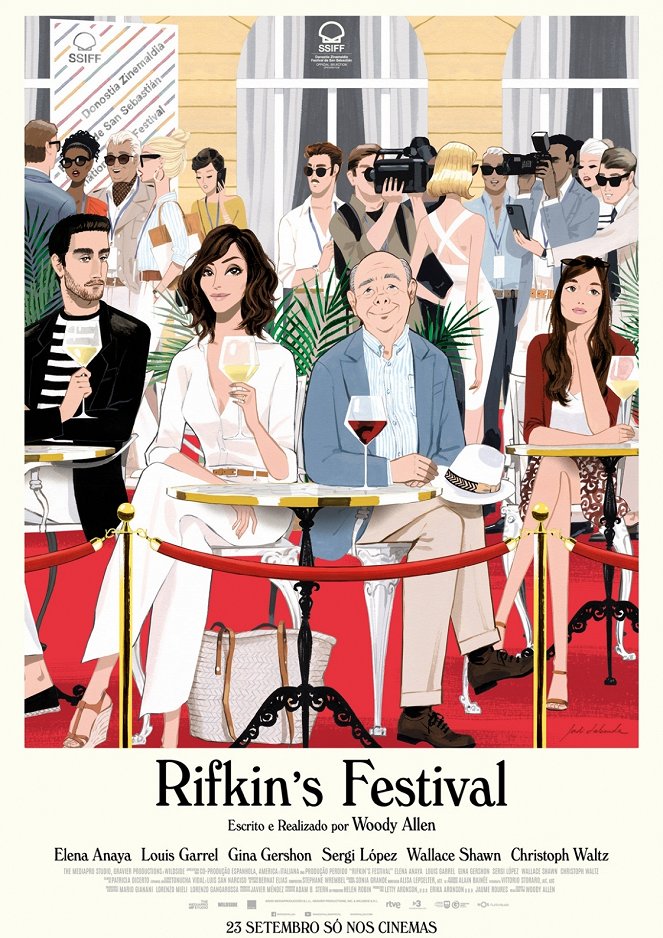 Rifkin's Festival - Cartazes