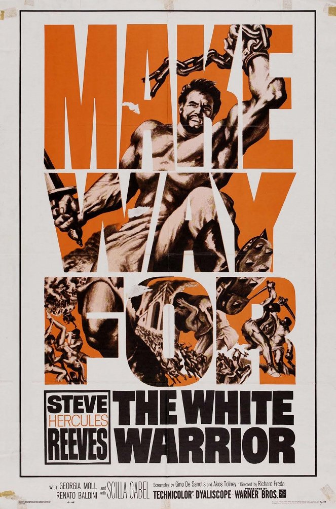 The White Warrior - Posters