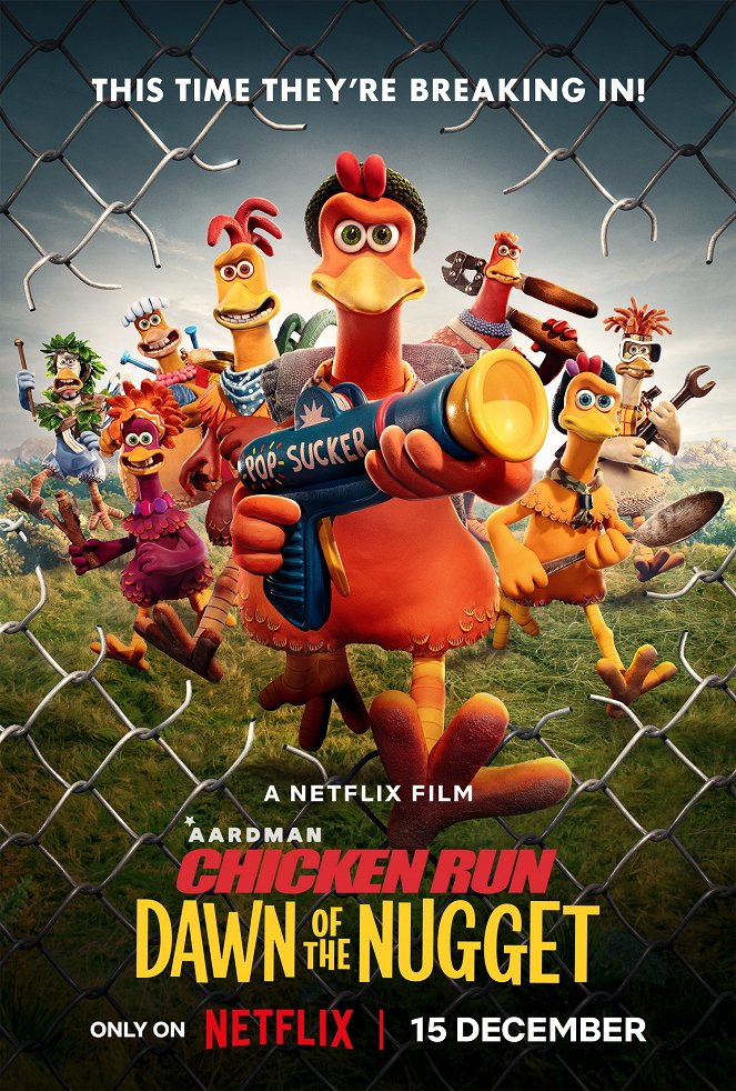 Uciekające kurczaki: Era nuggetsów - Plakaty