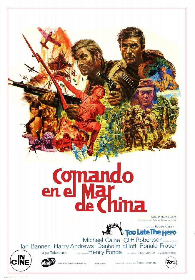 Comando en el mar de China - Carteles