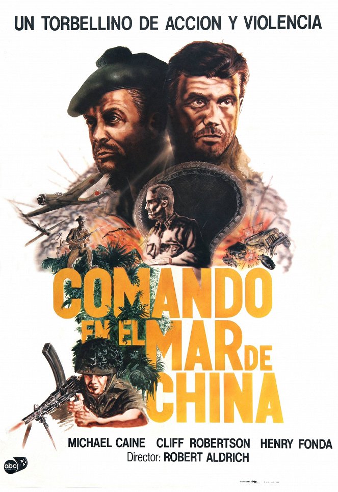 Comando en el mar de China - Carteles