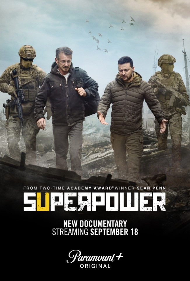 Superpower – Sean Penn in der Ukraine - Plakate