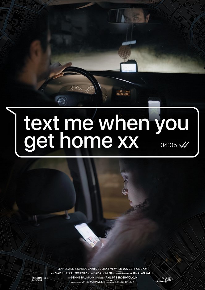 Text Me When You Get Home XX - Carteles