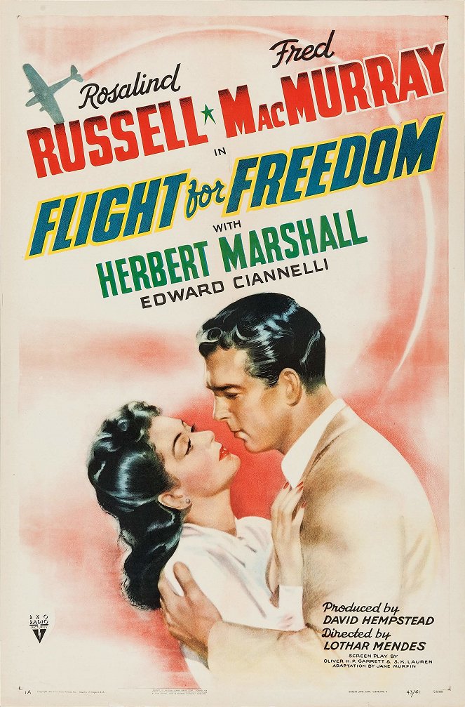 Flight for Freedom - Affiches