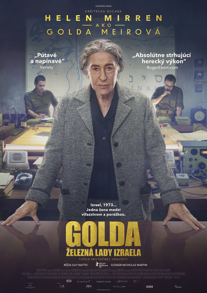 Golda - Železná lady Izraela - Plagáty