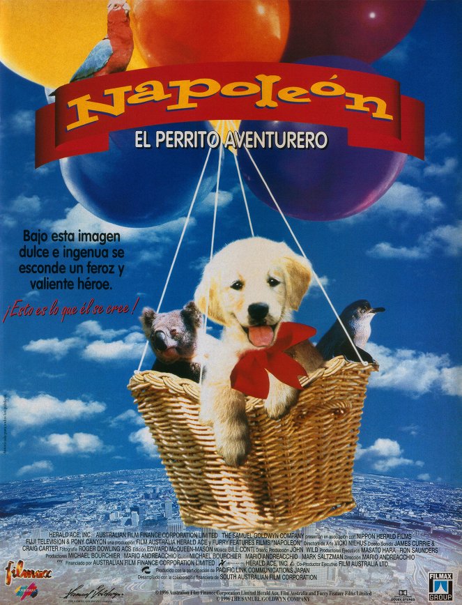 Napoleón, el perrito aventurero - Carteles