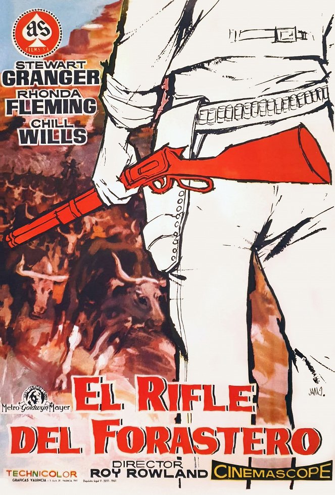 El rifle del forastero - Carteles