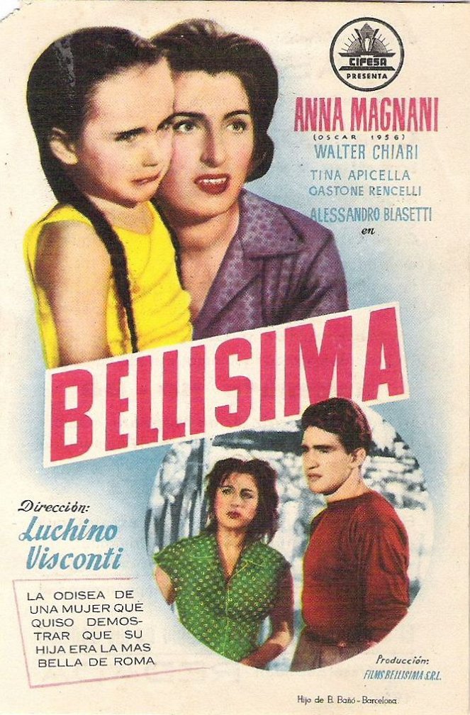 Bellissima - Plakate