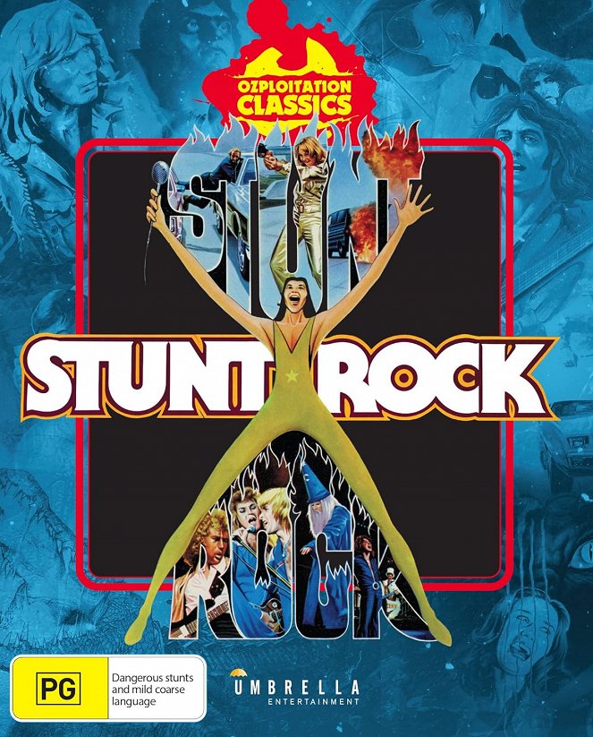 Stunt Rock - Affiches