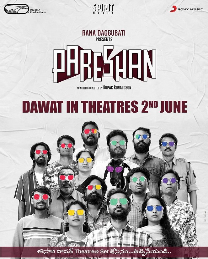 Pareshan - Plakátok