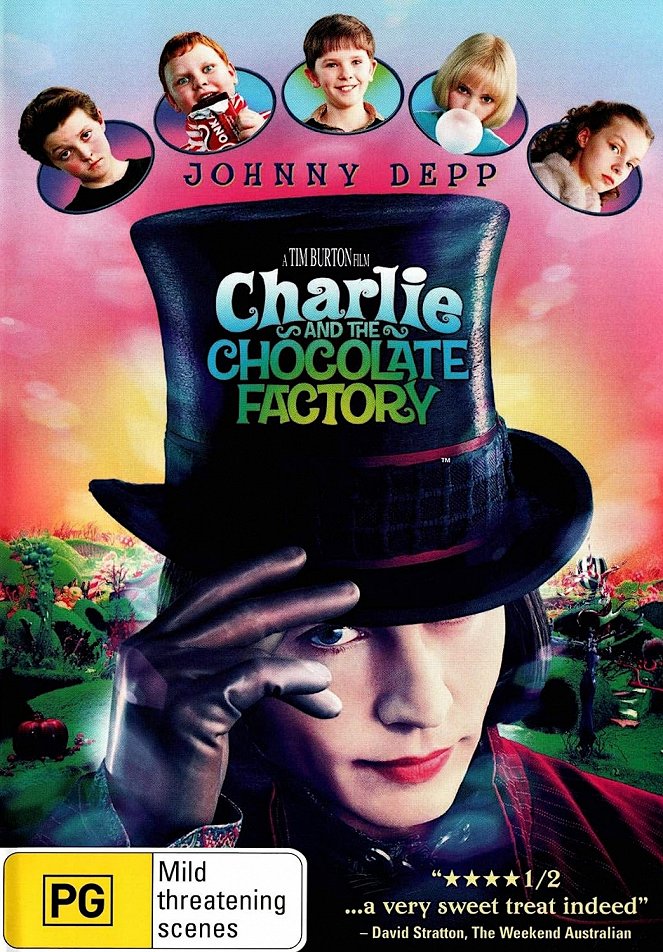 Charlie a továreň na čokoládu - Plagáty