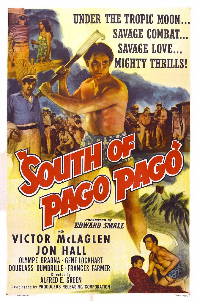 South of Pago Pago - Plakaty