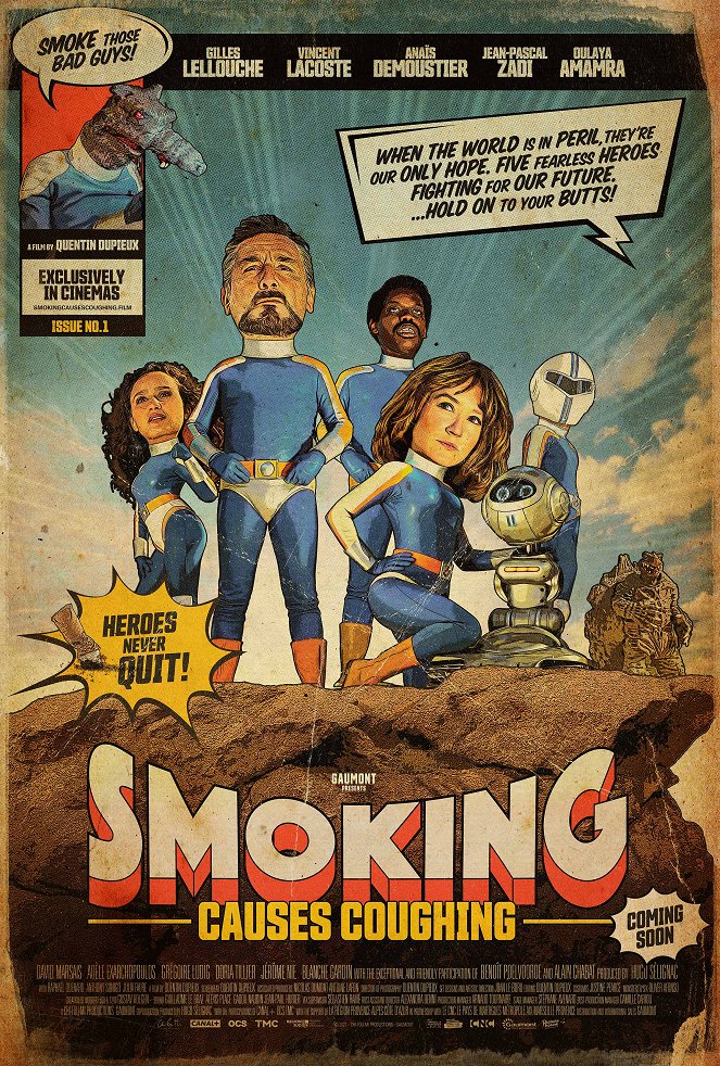 Smoking Causes Coughing - Posters