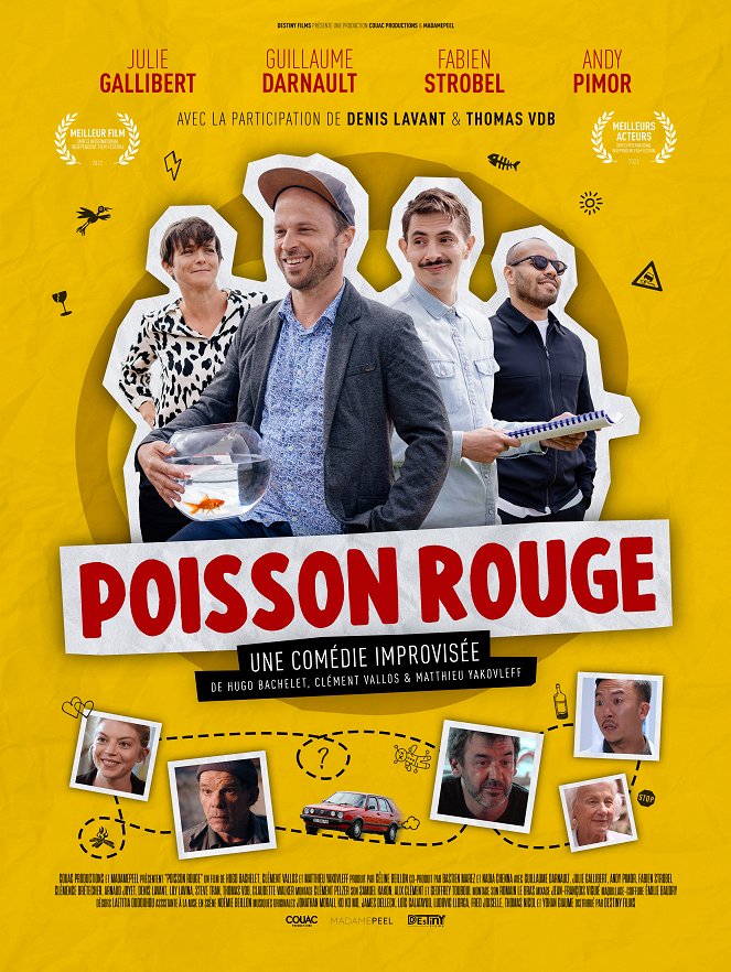 Poisson rouge - Julisteet