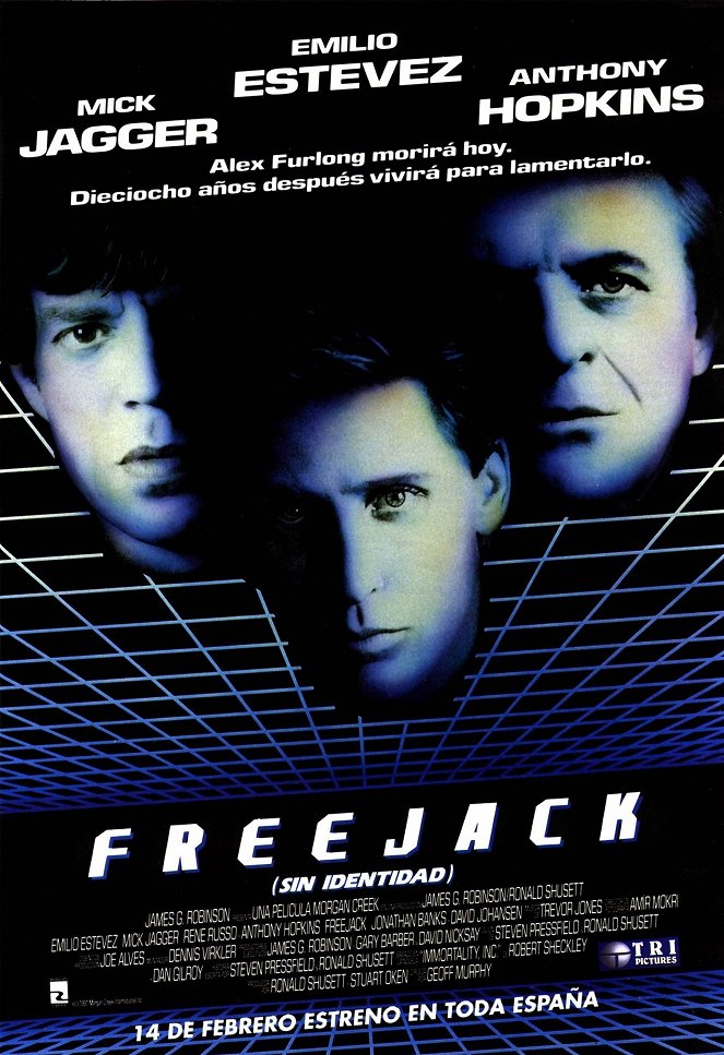 Freejack (Sin identidad) - Carteles