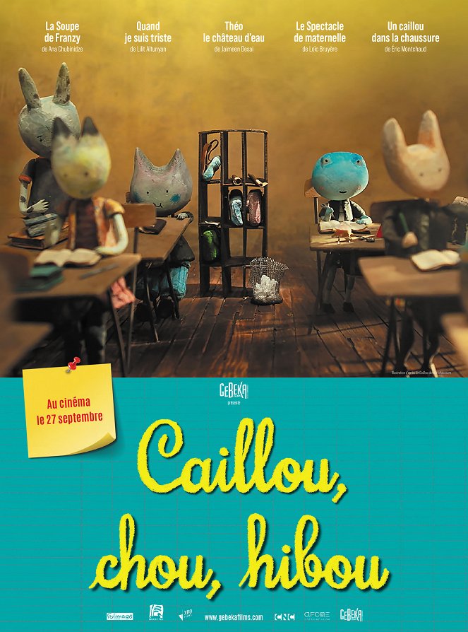 Caillou, chou, hibou - Affiches