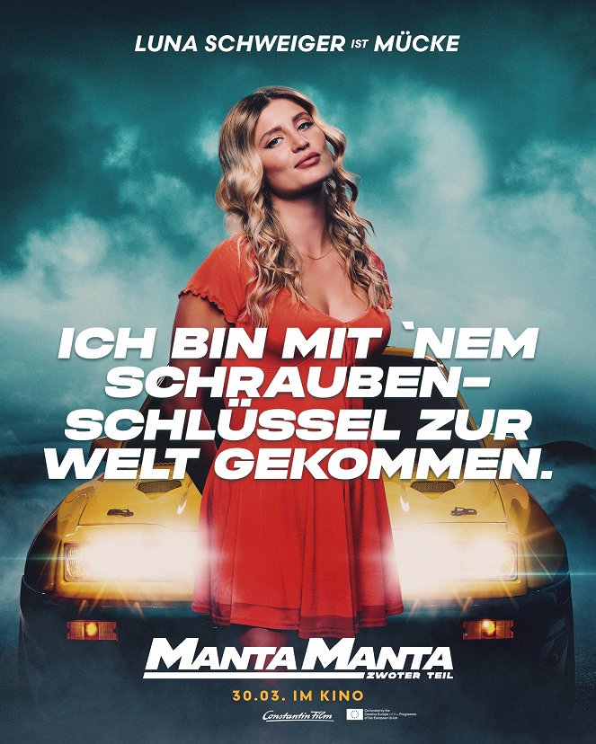 Manta, Manta - Zwoter Teil - Plakaty